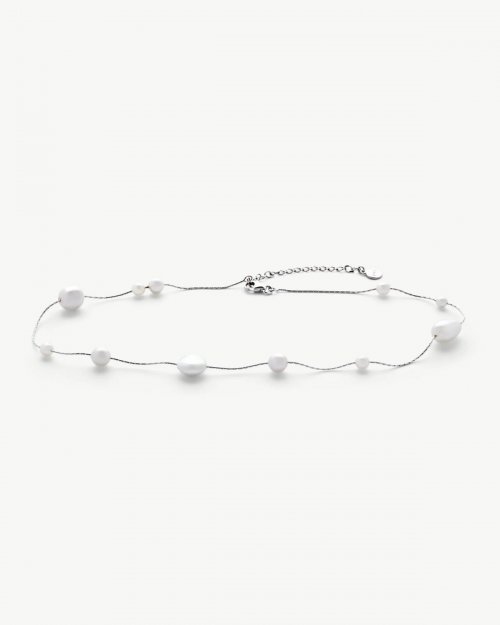 Collar 37cm con Perlas 4-10mm Wild Pearls
